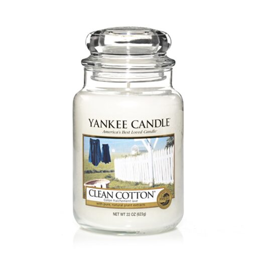 Yankee Candle Clean Cotton large Jar