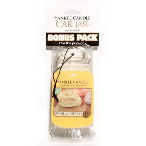Yankee Candle Vanilla Cupcake Bonus Pack Car Jar